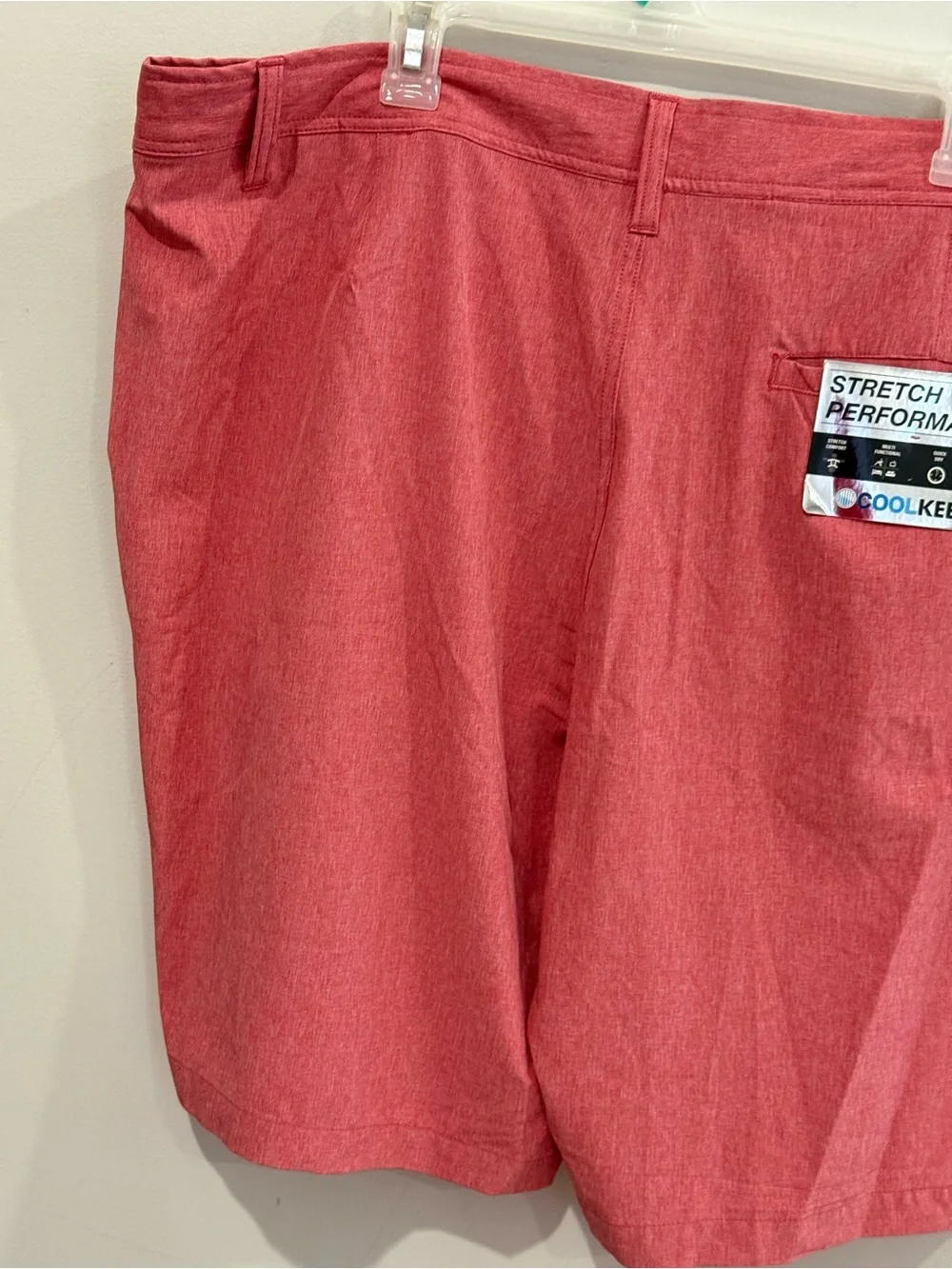 New Cool Keep 42 Stretch Performance Men's Lightweight Shorts w Pockets 843